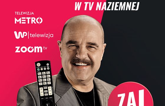 Nadawcy z MUX-8 wspólnie promują swoje kanały. Cezary Żak twarzą akcji