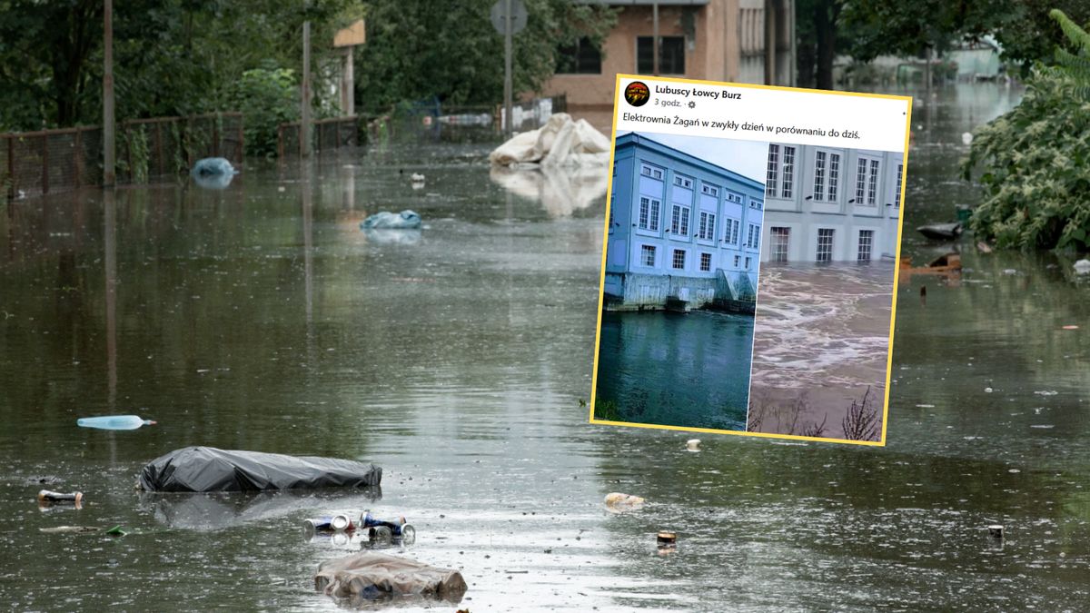 Stan wody w Żaganiu stale się podnosi