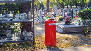 Nowy kolor koszy na cmentarzach. Nie wrzucaj tam zwykłych śmieci, kara 5 tys. zł