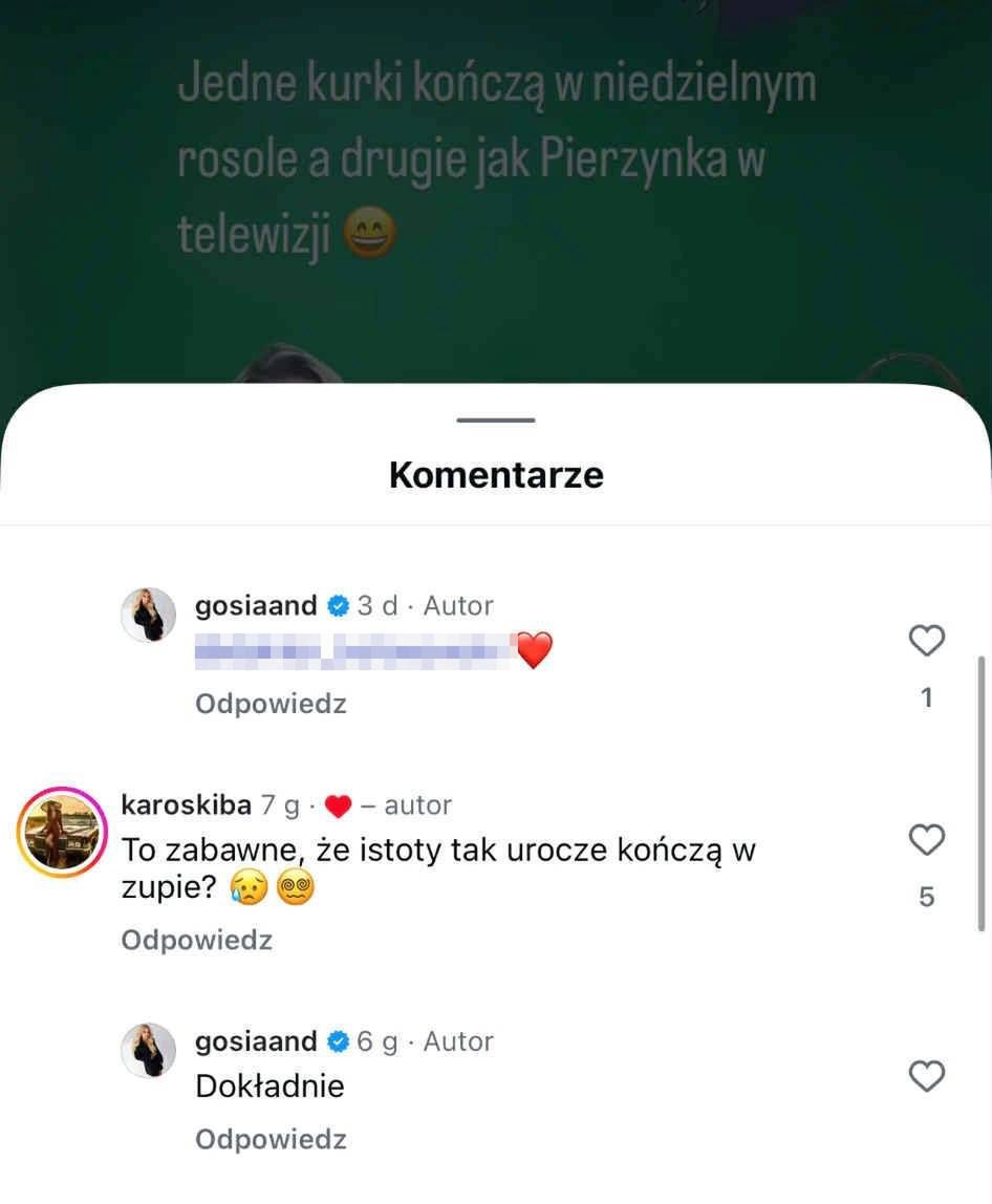 Wymiana komentarzy 