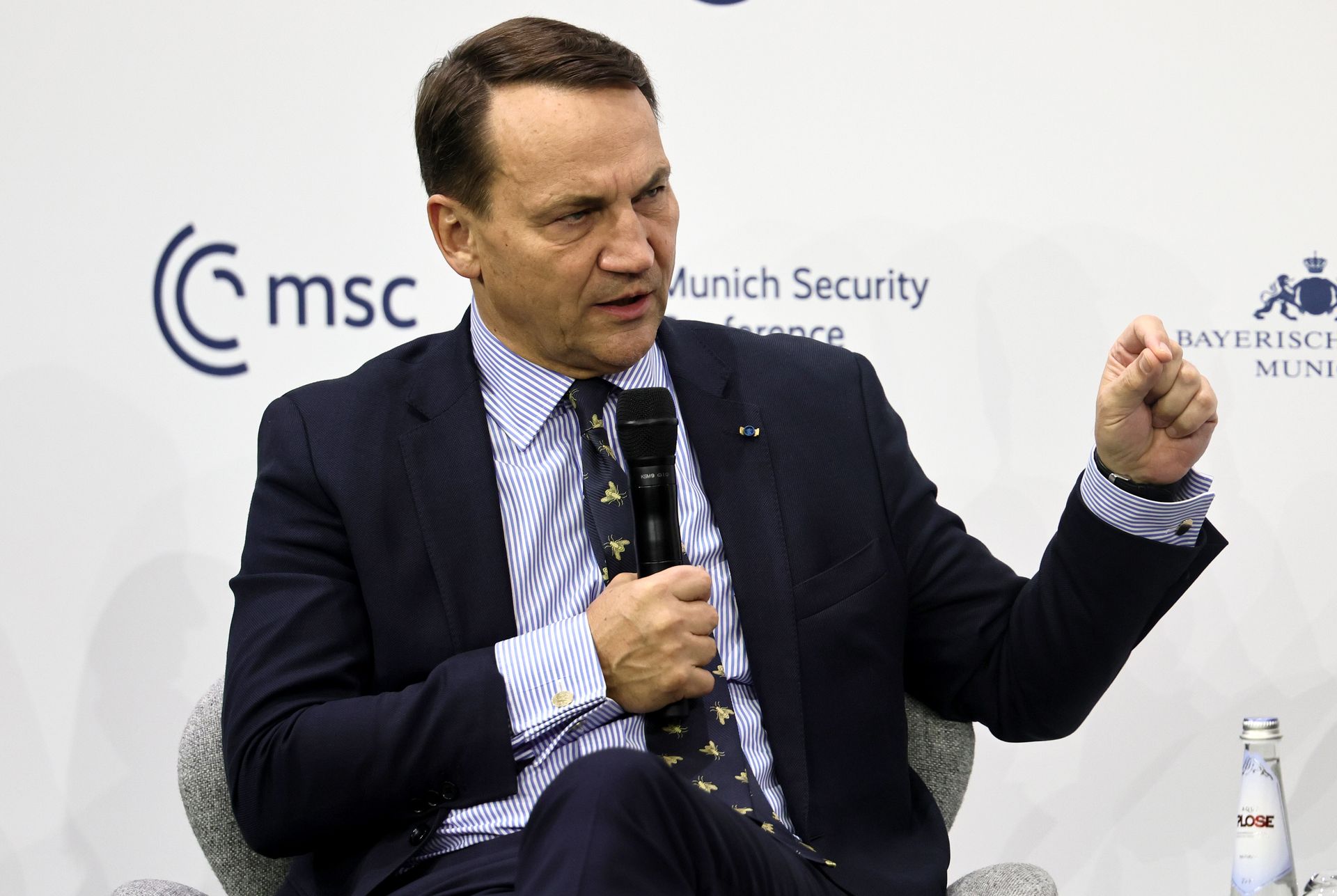 Zamknięta kolacja w Monachium. Wśród gości Radosław Sikorski Kép