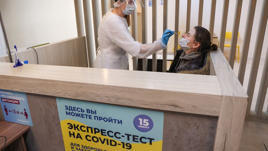 Testowanie na COVID-19 w Moskwie