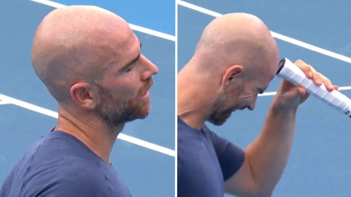 Na zdjęciu Adrian Mannarino