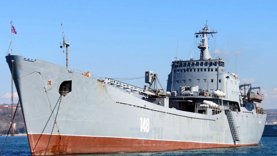 Zdjęcie ilustracyjne: okręt desantowy Floty Czarnomorskiej