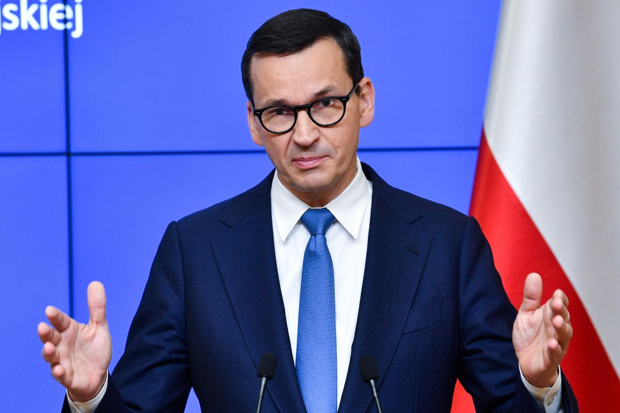 Padło pytanie o aferę. Tak odpowiedział Morawiecki