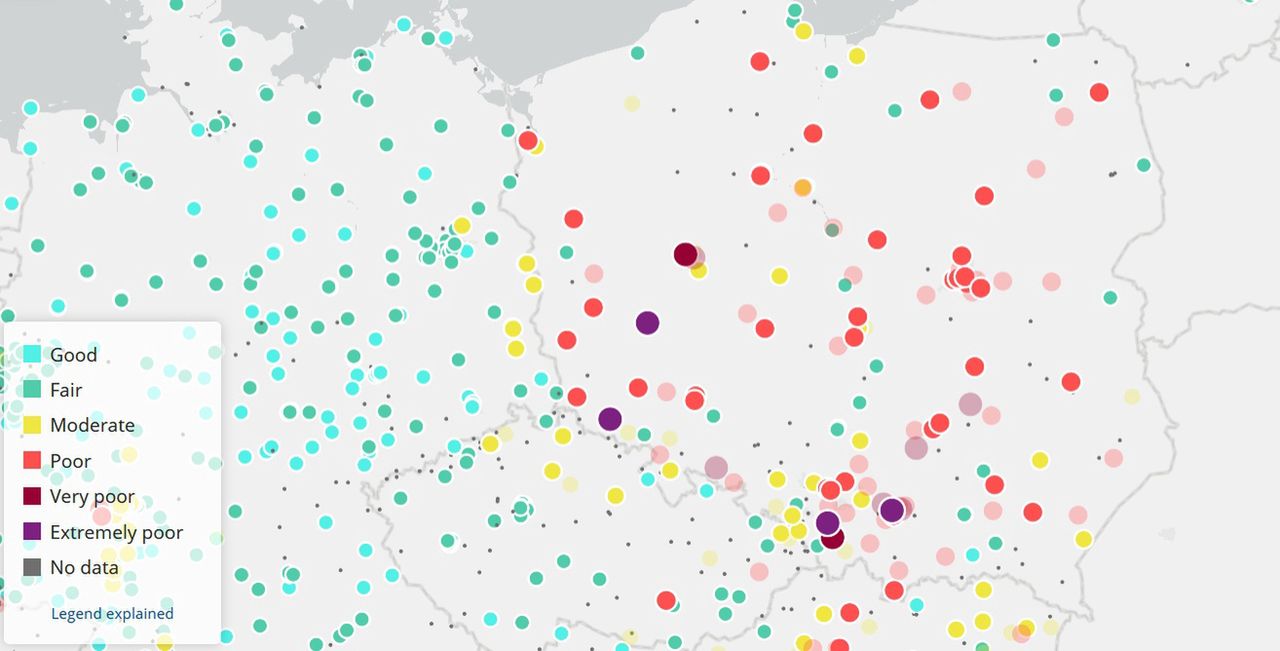 Stężenie smogu w Polsce bije rekordy w Europie