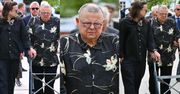 Wojciech Mann razem z synem pojawił się na pogrzebie Andrzeja Olechowskiego (ZDJĘCIA)