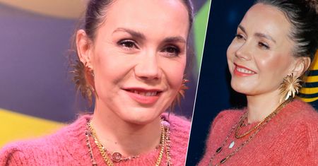 Olga Bołądź na czerwonym dywanie. Sprytnie ukryła ciążowy brzuszek