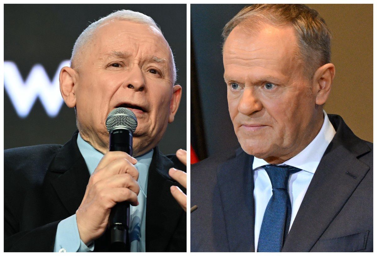 Kaczyński krytykuje Tuska za wypowiedź o reparacjach od Niemiec