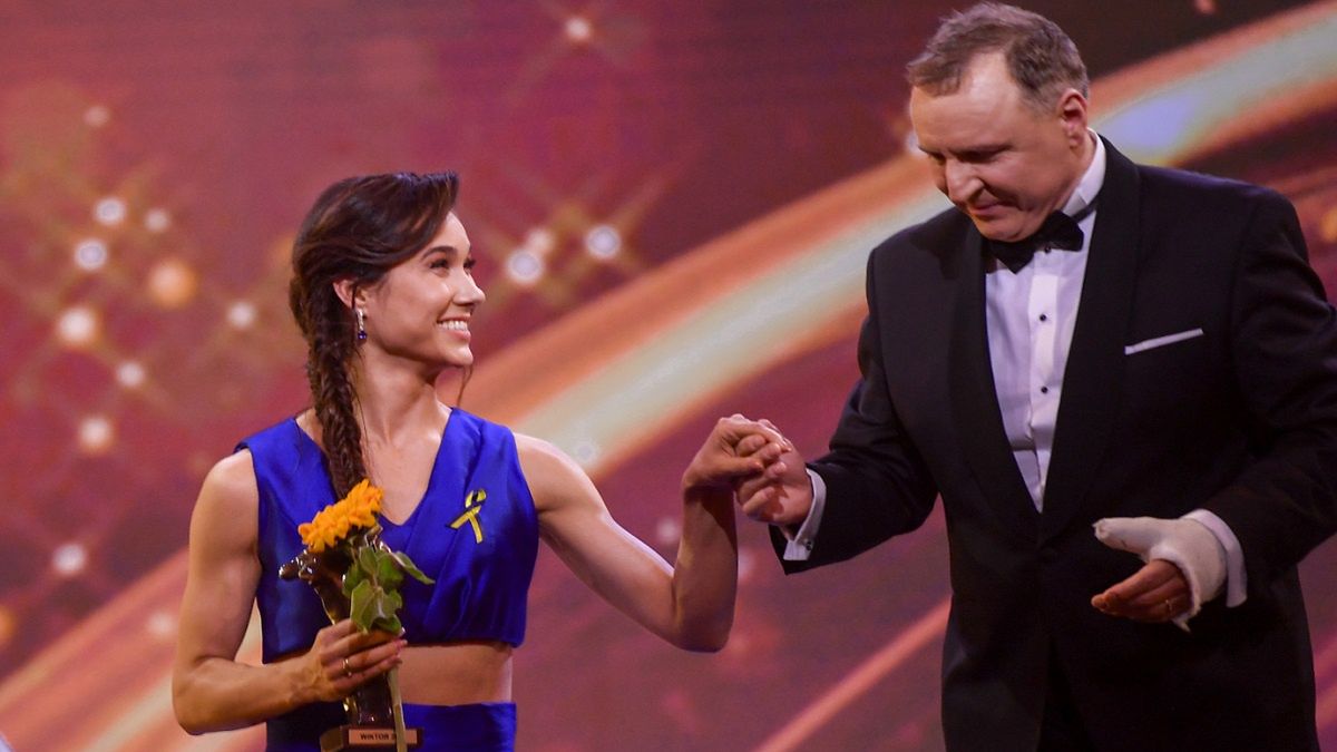 Ida Nowakowska zrobiła to pod Pałacem Prezydenckim. "Kurskiego brakuje". Zdjęcie poglądowe z rozdania Wiktorów za rok 2021