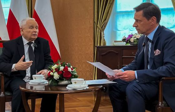 Wywiad z Jarosławem Kaczyńskim w RMF FM nagrany dzień wcześniej. Jan Grabiec z PO żąda przeprosin od stacji