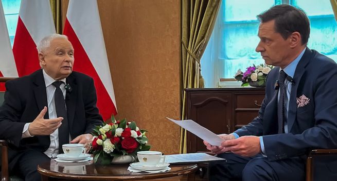 Wywiad z Jarosławem Kaczyńskim w RMF FM nagrany dzień wcześniej. Jan Grabiec z PO żąda przeprosin od stacji