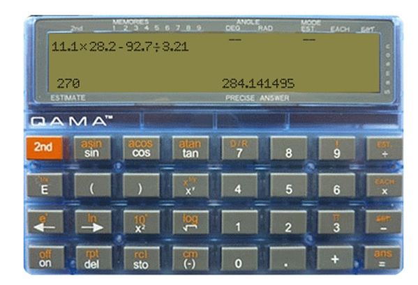 QAMA - kalkulator dla tych, którzy już znają odpowiedź