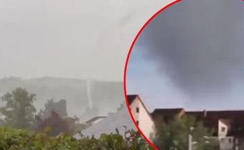 Armagedon pogodowy w Niemczech. Tornado i ofiara śmiertelna
