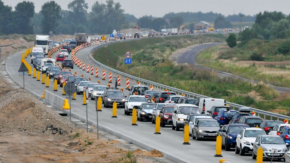 A1 zablokowana w kierunku Gdańska między węzłami Kopytkowo i Pelplin, zdj. ilustracyjne 