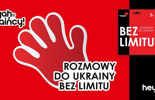 Nielimitowane połączenia do Ukrainy dla klientów Heyah