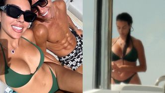 Instagram vs. rzeczywistość: Georgina Rodriguez prezentuje swoje wdzięki na jachcie Cristiano Ronaldo (ZDJĘCIA)