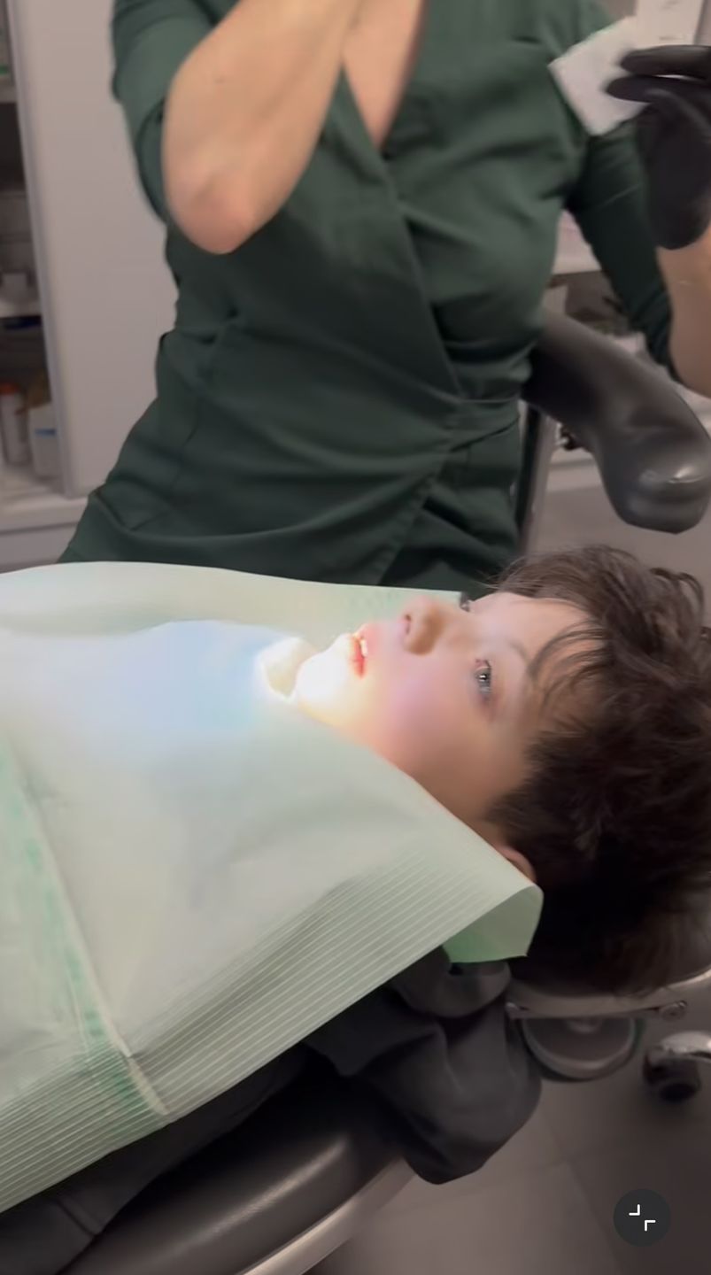 Krzysztof Rutkowski Junior u dentysty