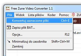 Konwertujemy filmy dla Nokii 5800 2