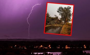 Burze nad Polską. Zalane drogi, zerwane dachy. 421 interwencji straży