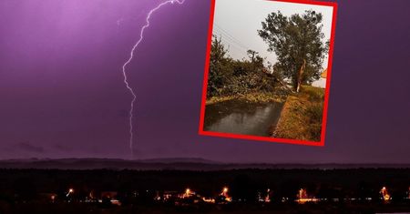 Burze nad Polską. Zalane drogi, zerwane dachy. 421 interwencji straży
