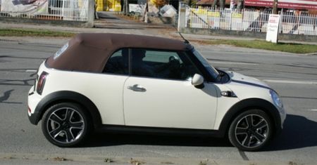 MINI Cooper II kabrio znów ustrzelony