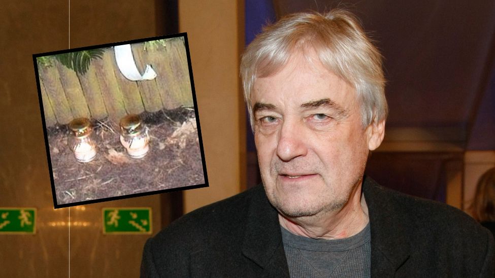 Internauci komentują wygląd grobu Andrzeja Żuławskiego