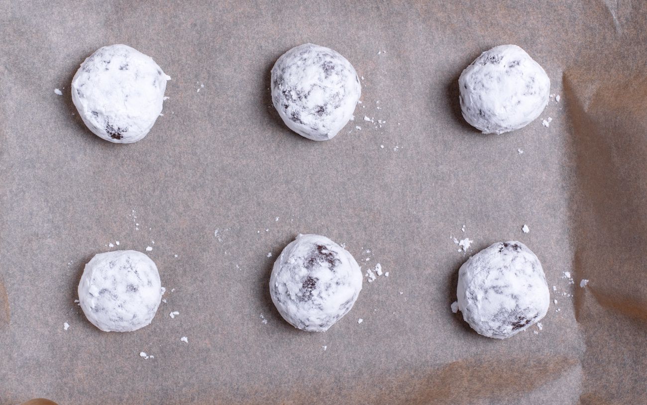 Formowanie ciasteczek  przed pieczeniem