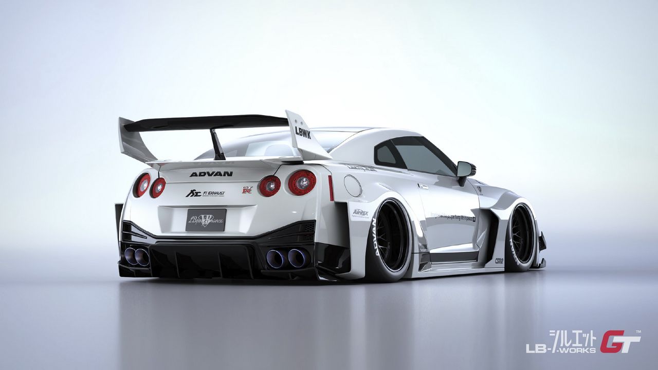 Nowy body kit dla Nissana GT-R od Liberty Walk jest więcej niż tłusty