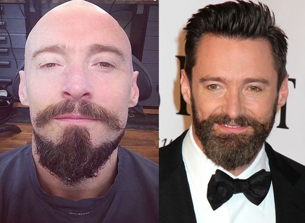 Hugh Jackman OGOLIŁ SIĘ NA ŁYSO! (FOTO)