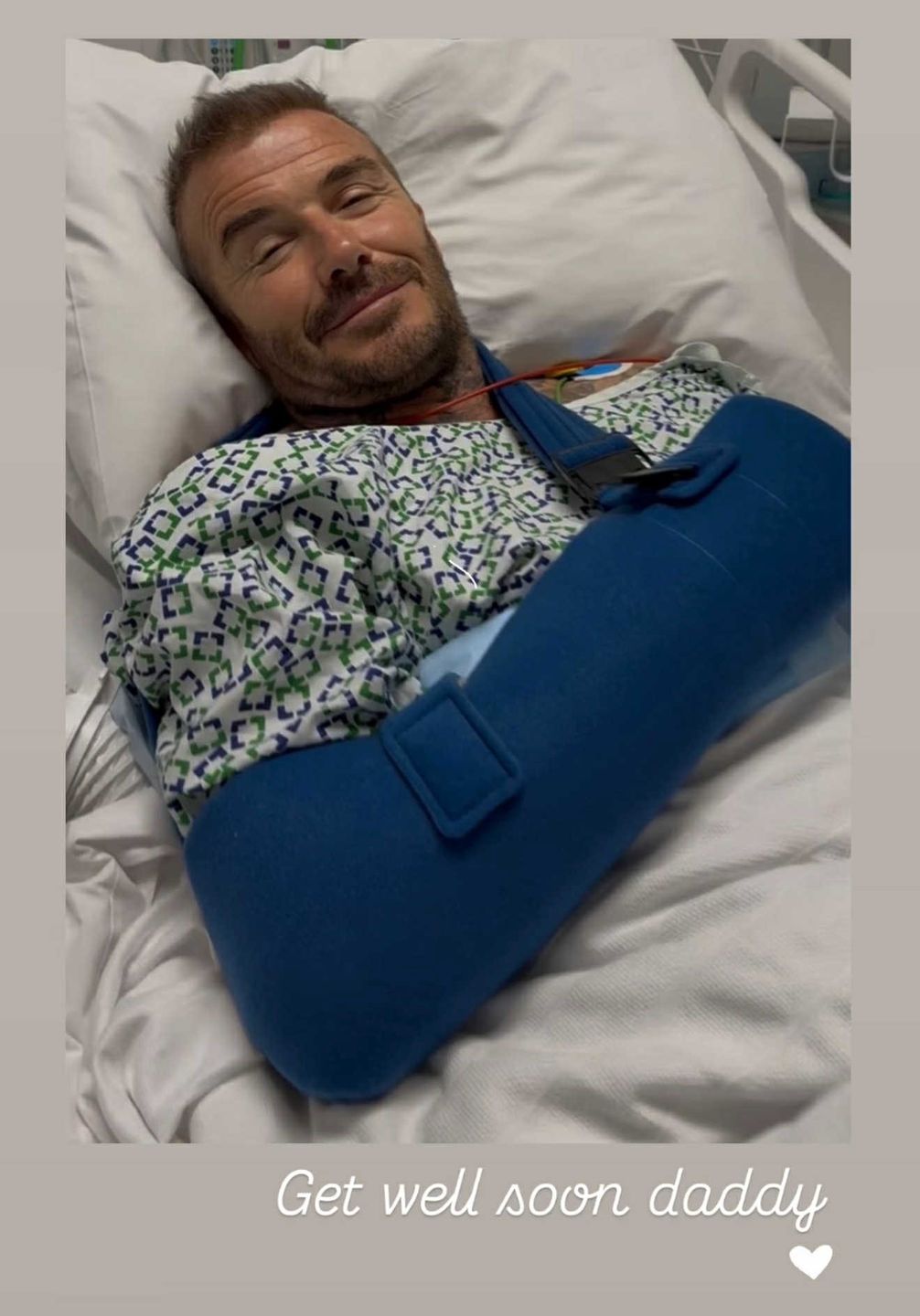 David Beckham trafił do szpitala