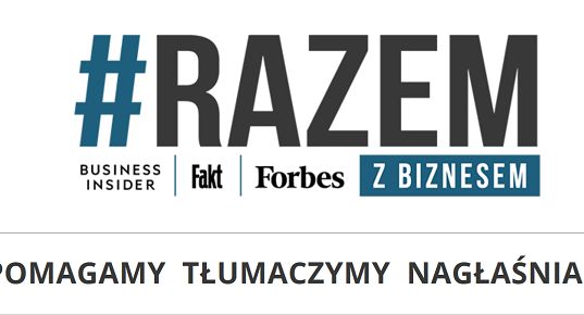 Business Insider Polska, Forbes i Fakt uruchomiły wspólny serwis #RazemZBiznesem