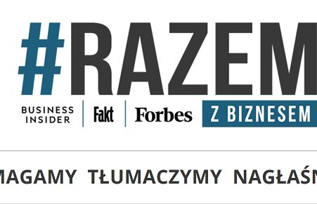 Business Insider Polska, Forbes i Fakt uruchomiły wspólny serwis #RazemZBiznesem