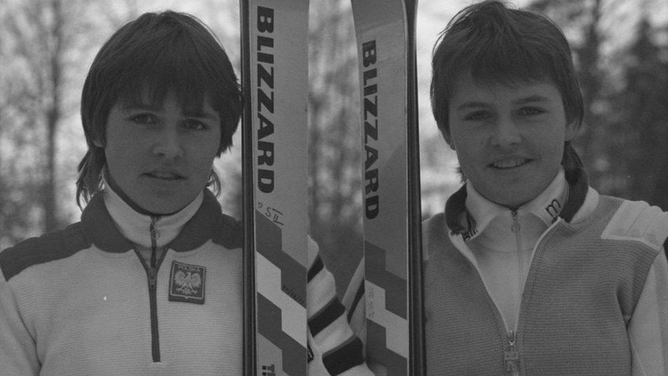 Wielokrotne mistrzynie Polski w narciarstwie alpejskim - Małgorzata i Dorota Tlałki