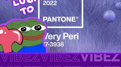 Kolor Roku Pantone 2022 to Very Peri. Ma symbolizować przyszłość