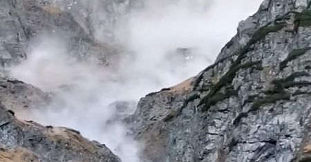 Kamienna lawina nad Morskim Okiem. Głazy wielkie jak samochody