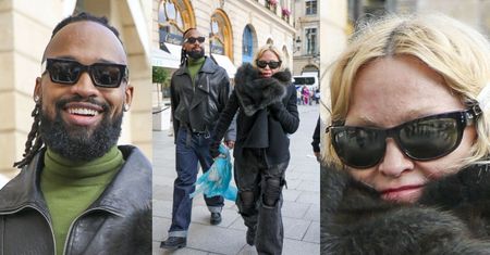 Pozbawiona makijażu Madonna maszeruje po Paryżu z młodszym o 38 lat chłopakiem. POZNALIBYŚCIE JĄ?