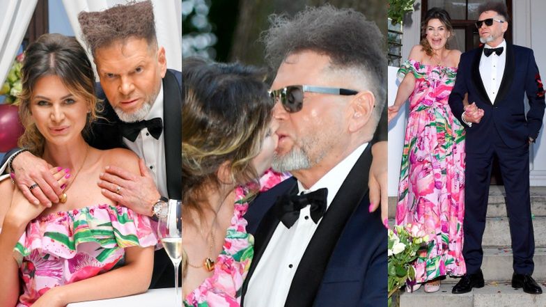 Krzysztof Rutkowski świętuje z żoną drugą rocznicę ślubu