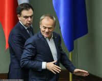 24. posiedzenie Sejmu X kadencji
Fot. Wojciech Olkusnik/East News, Warszawa, 06.12.2024. 24 posiedzenie Sejmu X kadencji.
N/z: minister finansow Andrzej Domanski, premier Donald Tusk
Wojciech Olkusnik