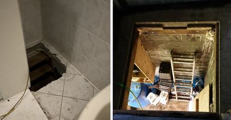 Ukryli to pod podłogą. Mundurowi zajrzeli do piwnicy i zdębieli