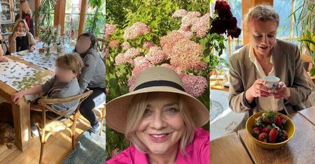 Tak mieszka Małgorzata Ostrowska-Królikowska: drewniane meble, stylowe ozdoby oraz wielki ogród (ZDJĘCIA)