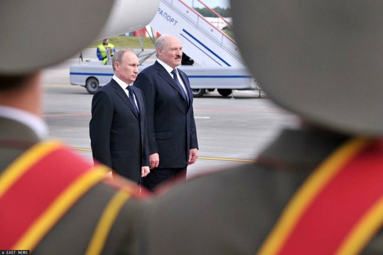 The dictators of Russia and Belarus - Vladimir Putin and Alexander Lukashenko