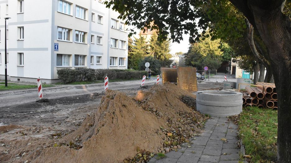 Odkrycie na przebudowie ulicy Stare Miasto w Malborku