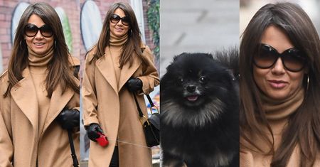 #TRENDY: Kinga Rusin w karmelowym płaszczu