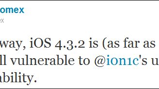 To pewne - iOS 4.3.2 wciąż podatny na jailbreak untethered! 1