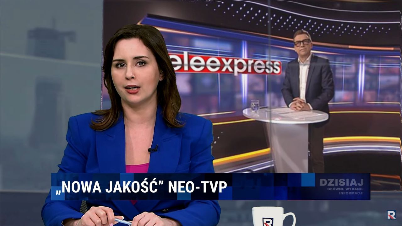 TV Republika ostro skomentowała wpadkę w "Teleexpresie". Maciej Orłoś z ciętą ripostą