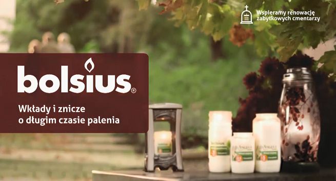 Producent zniczy i wkładów Bolsius z kampanią "Pamięć nie wygasa"