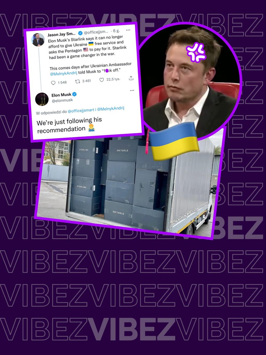 Elon Musk nie chce płacić za pomoc Ukrainie