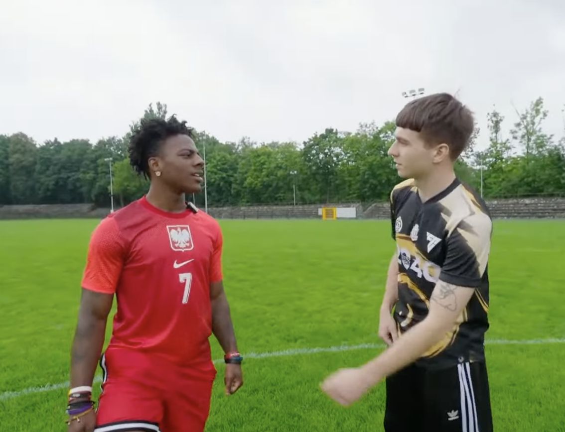 ShowSpeed spotkał się z Matą i Puchaczem