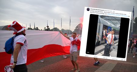 Widzieli go na dworcu w Berlinie. Też przyjechał na mecz